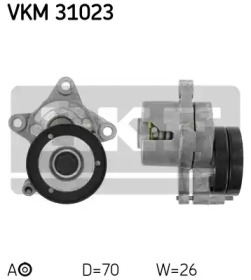 Поликлиновойремень / комплект SKF для VW CADDY II Variant (9K9B) 1.4